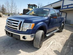 Salvage cars for sale from Copart Cahokia Heights, IL: 2012 Ford F150 Supercrew