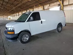 Chevrolet Express salvage cars for sale: 2020 Chevrolet Express G2500