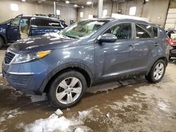 Salvage cars for sale at Blaine, MN auction: 2013 KIA Sportage LX