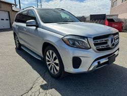 Salvage cars for sale at North Billerica, MA auction: 2017 Mercedes-Benz GLS 450 4matic