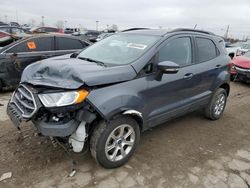 Salvage cars for sale from Copart Indianapolis, IN: 2021 Ford Ecosport SE