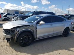 Salvage cars for sale from Copart Haslet, TX: 2017 Ford Fusion Titanium