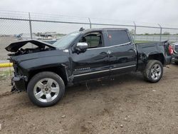 Salvage cars for sale at Houston, TX auction: 2017 Chevrolet Silverado K1500 LTZ