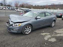 Salvage cars for sale at Grantville, PA auction: 2016 Volvo S60 Premier