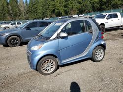 Salvage cars for sale from Copart Graham, WA: 2013 Smart Fortwo