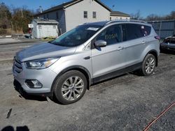 Salvage cars for sale from Copart York Haven, PA: 2017 Ford Escape Titanium