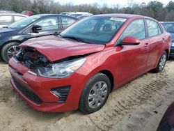 Salvage cars for sale at Seaford, DE auction: 2022 KIA Rio LX