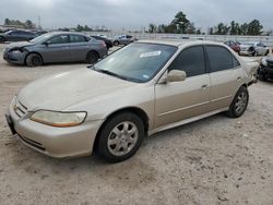 Honda salvage cars for sale: 2002 Honda Accord EX