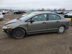 Salvage cars for sale from Copart London, ON: 2006 Honda Civic DX