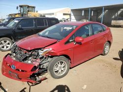 Salvage cars for sale at Brighton, CO auction: 2010 Toyota Prius