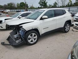 Salvage cars for sale at Riverview, FL auction: 2019 Jeep Compass Latitude