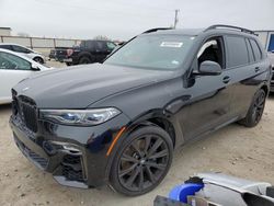 Salvage cars for sale from Copart Haslet, TX: 2021 BMW X7 M50I