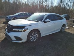 Salvage cars for sale at Bowmanville, ON auction: 2023 Honda Civic LX