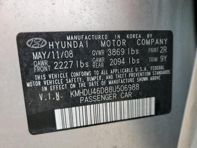 2008 Hyundai Elantra GLS