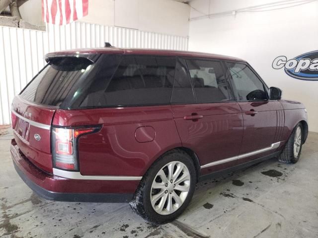 2016 Land Rover Range Rover HSE