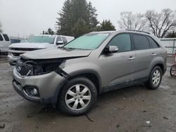 Salvage cars for sale from Copart Finksburg, MD: 2013 KIA Sorento LX