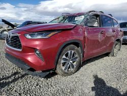 Salvage cars for sale at Reno, NV auction: 2021 Toyota Highlander XLE
