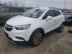 Salvage cars for sale from Copart Leroy, NY: 2018 Buick Encore Preferred