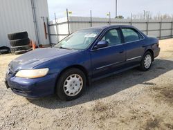 Salvage cars for sale at Lumberton, NC auction: 2001 Honda Accord LX