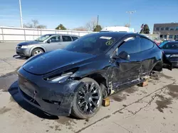 Salvage cars for sale at Littleton, CO auction: 2021 Tesla Model Y