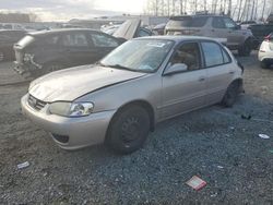 Toyota Corolla ce Vehiculos salvage en venta: 2002 Toyota Corolla CE