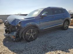 Salvage cars for sale at Kansas City, KS auction: 2019 Volkswagen Tiguan SE