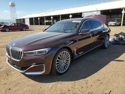 Salvage cars for sale from Copart Phoenix, AZ: 2020 BMW 750 XI