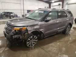 Ford salvage cars for sale: 2013 Ford Explorer Limited