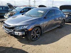 Salvage cars for sale at Elgin, IL auction: 2020 Honda Civic Sport