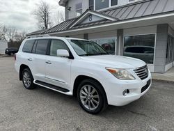 Lexus LX 570 salvage cars for sale: 2009 Lexus LX 570