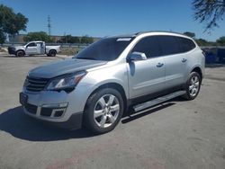 Salvage cars for sale from Copart Orlando, FL: 2017 Chevrolet Traverse LT