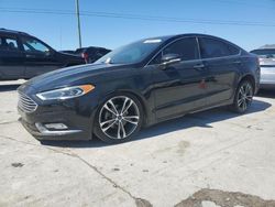 Ford Vehiculos salvage en venta: 2018 Ford Fusion TITANIUM/PLATINUM