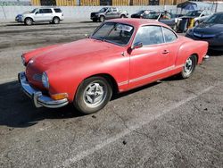 Salvage cars for sale at Van Nuys, CA auction: 1973 Volkswagen Karmann Ghia