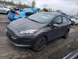 Salvage cars for sale at Woodburn, OR auction: 2016 Ford Fiesta SE