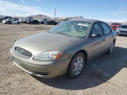 Salvage cars for sale at North Las Vegas, NV auction: 2005 Ford Taurus SE