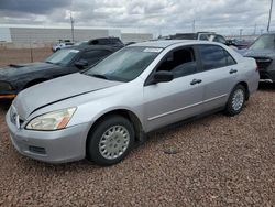 Salvage cars for sale from Copart Phoenix, AZ: 2007 Honda Accord Value