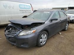 Toyota Camry salvage cars for sale: 2011 Toyota Camry Base