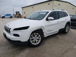 Salvage cars for sale from Copart Haslet, TX: 2018 Jeep Cherokee Latitude Plus