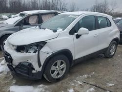 Salvage cars for sale at Leroy, NY auction: 2018 Chevrolet Trax LS