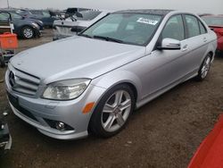 Salvage cars for sale at Elgin, IL auction: 2010 Mercedes-Benz C 300 4matic