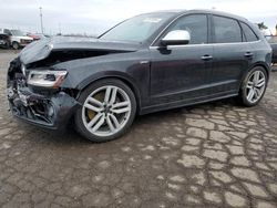 Salvage cars for sale at Woodhaven, MI auction: 2015 Audi SQ5 Premium Plus