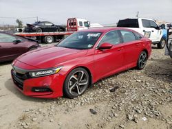 Honda Accord Sport Vehiculos salvage en venta: 2019 Honda Accord Sport