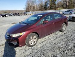 Vehiculos salvage en venta de Copart Concord, NC: 2014 Honda Civic LX