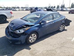 Salvage cars for sale from Copart Rancho Cucamonga, CA: 2016 Hyundai Elantra SE