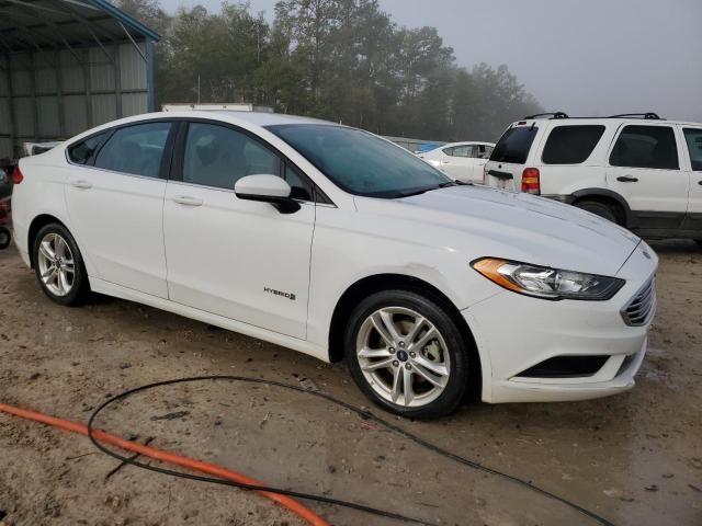 2018 Ford Fusion SE Hybrid