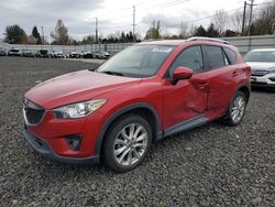Salvage cars for sale at Portland, OR auction: 2015 Mazda CX-5 GT