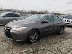 Salvage cars for sale from Copart Louisville, KY: 2017 Toyota Camry LE