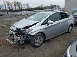 Salvage cars for sale from Copart Spartanburg, SC: 2010 Toyota Prius