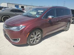 Salvage cars for sale from Copart Haslet, TX: 2018 Chrysler Pacifica Limited