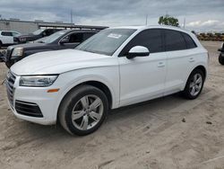 Salvage cars for sale from Copart Riverview, FL: 2018 Audi Q5 Premium